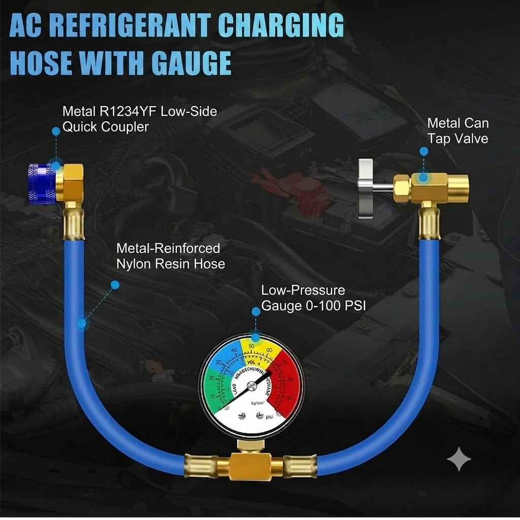 Coolant Charging Hose / Refrigerant Charging Hose
