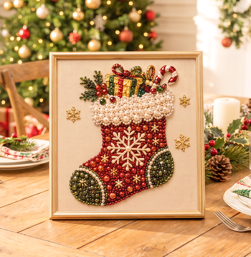 π₯ 50% OFF β LIMITED TIME! π¨π Relaxing DIY Christmas Diamond Painting Kit β Easy for Beginners π