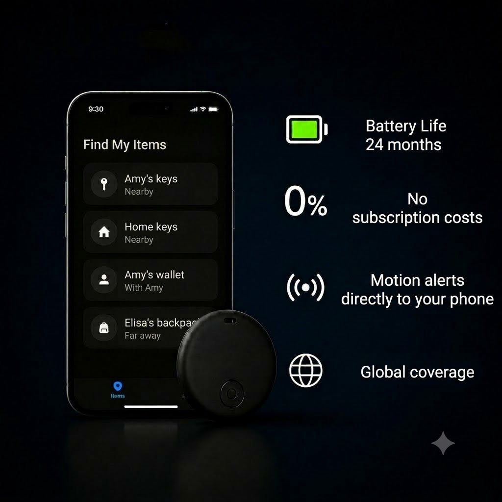 GP90 – Accurate GPS Tracker with No Subscription (Android / iOS)