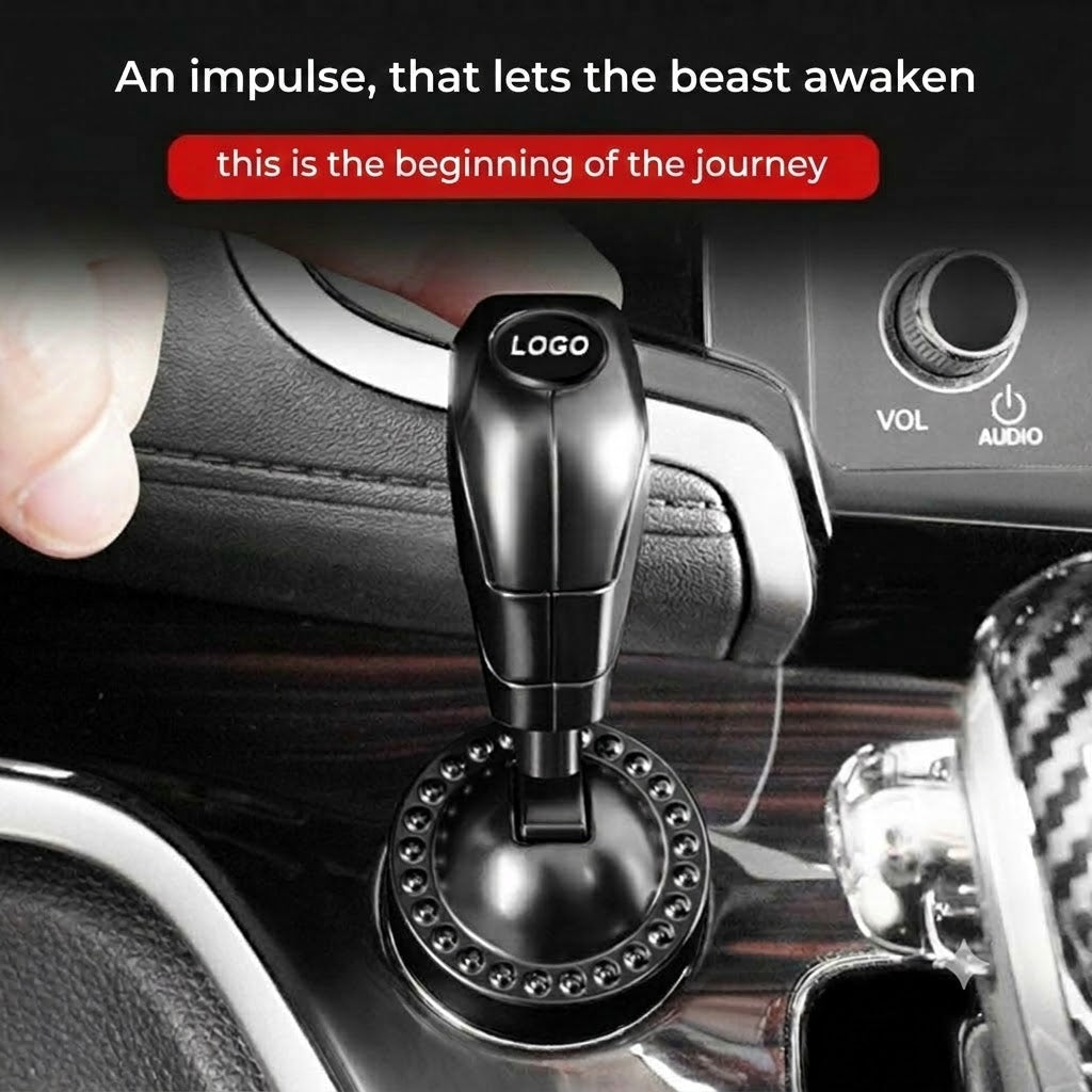 🚗 Car Push-to-Start Rocker Lever – Decorative Start/Stop Button Cover 🕹️