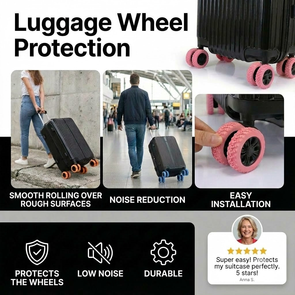 Luggage Wheel Protector Cover