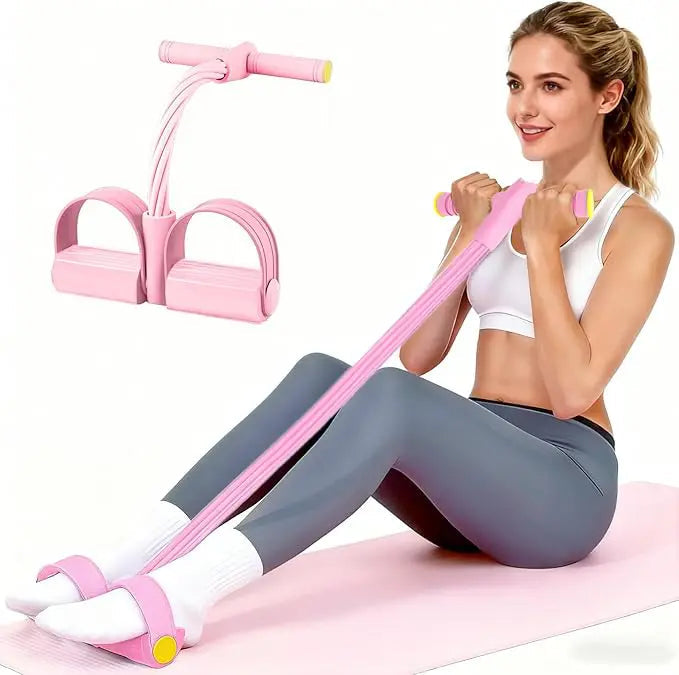 FitPedal Resistance Band with Foot Pedal