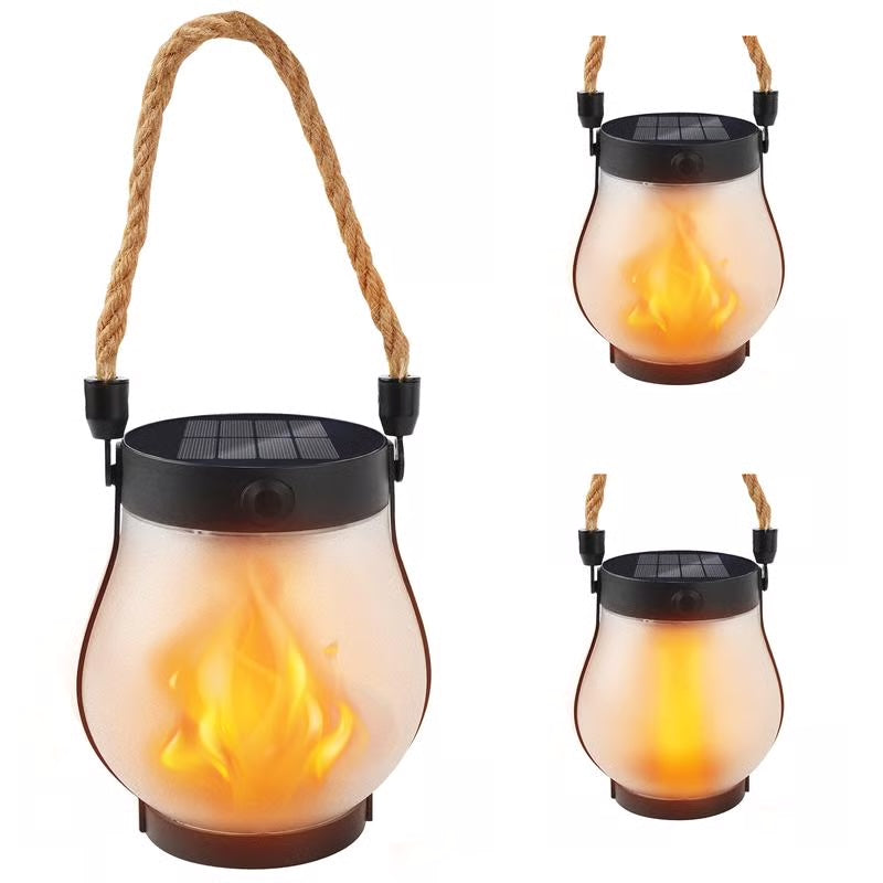 Dancing Flame Solar Lantern