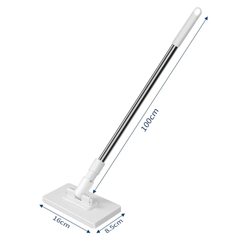 Disposable Dust Mop with 4 Reusable Cloths