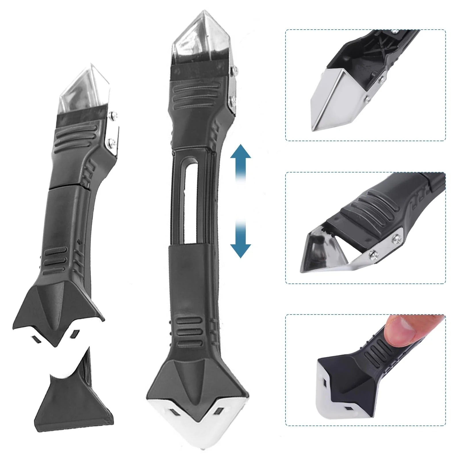 3-in-1 Caulking Tool - Silicone Remover & Finisher