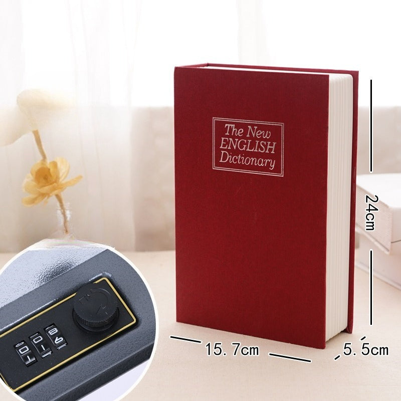 Discreet Book Safe with Key Lock