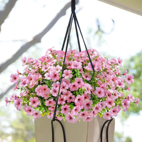UV-Resistant Artificial Flower - 4 Pieces