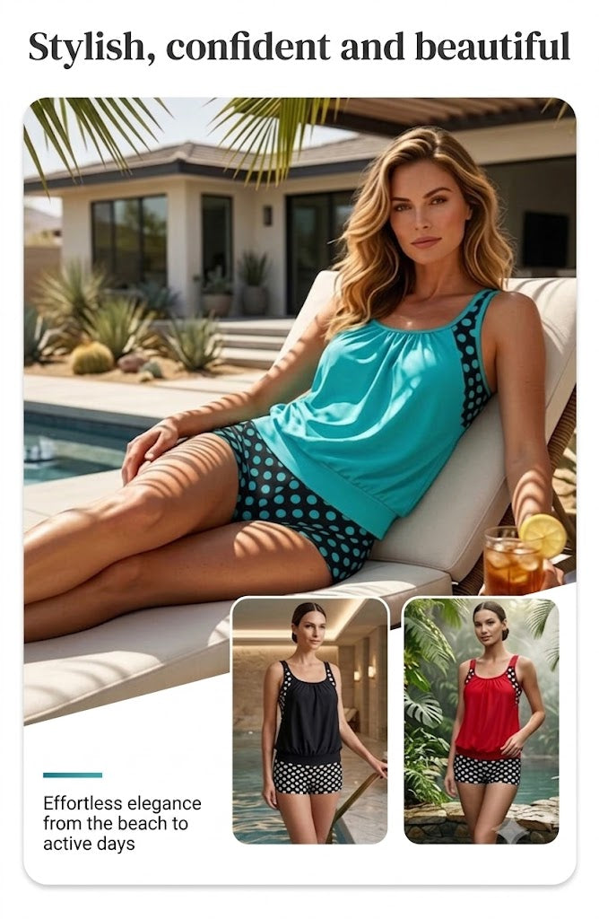 Women's Two-Piece Polka Dot Bikini