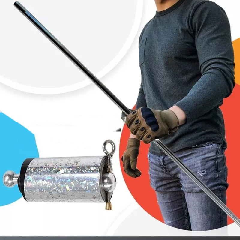DefenceStick - Retractable Telescopic Metal Self-Defense Baton