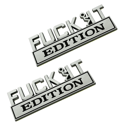 Funny Car Emblems