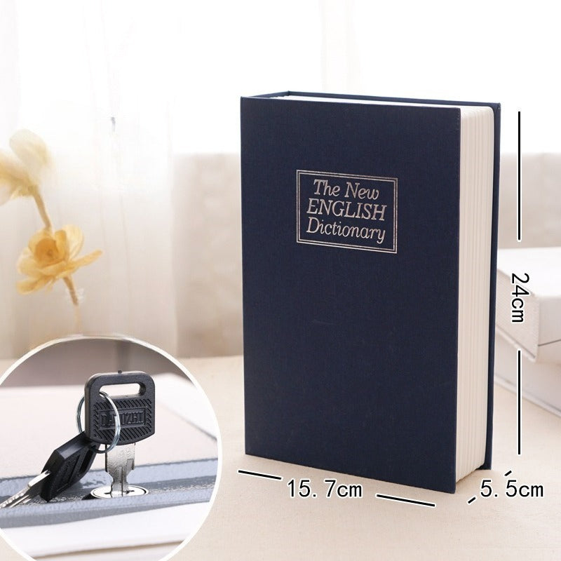 Discreet Book Safe with Key Lock