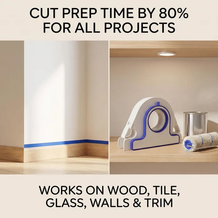 Efficient Masking Tape Dispenser for Painting