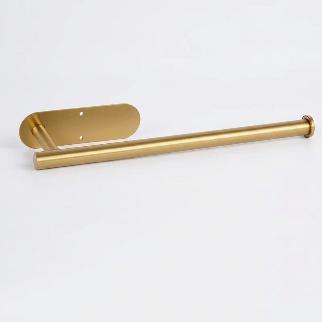 Modern Stainless Steel Paper Towel Holder – No-Drill Installation & Versatile Use