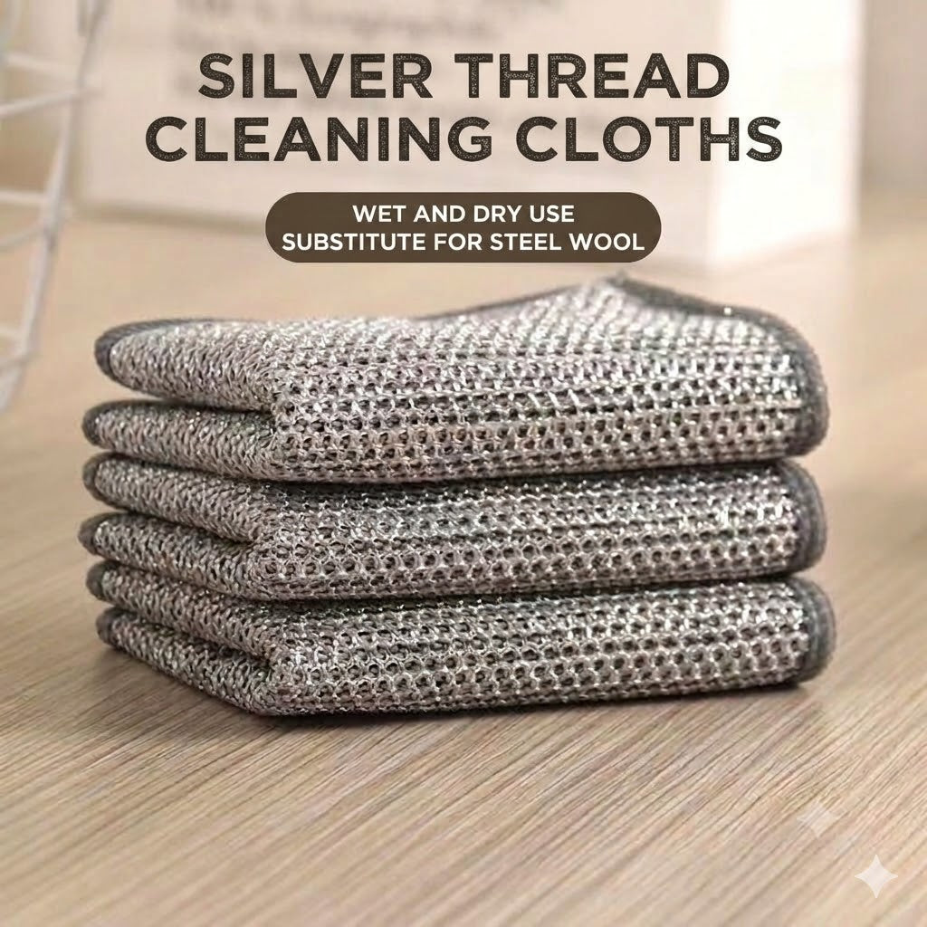Wire Dishcloth (1 Set of 10 Pieces)