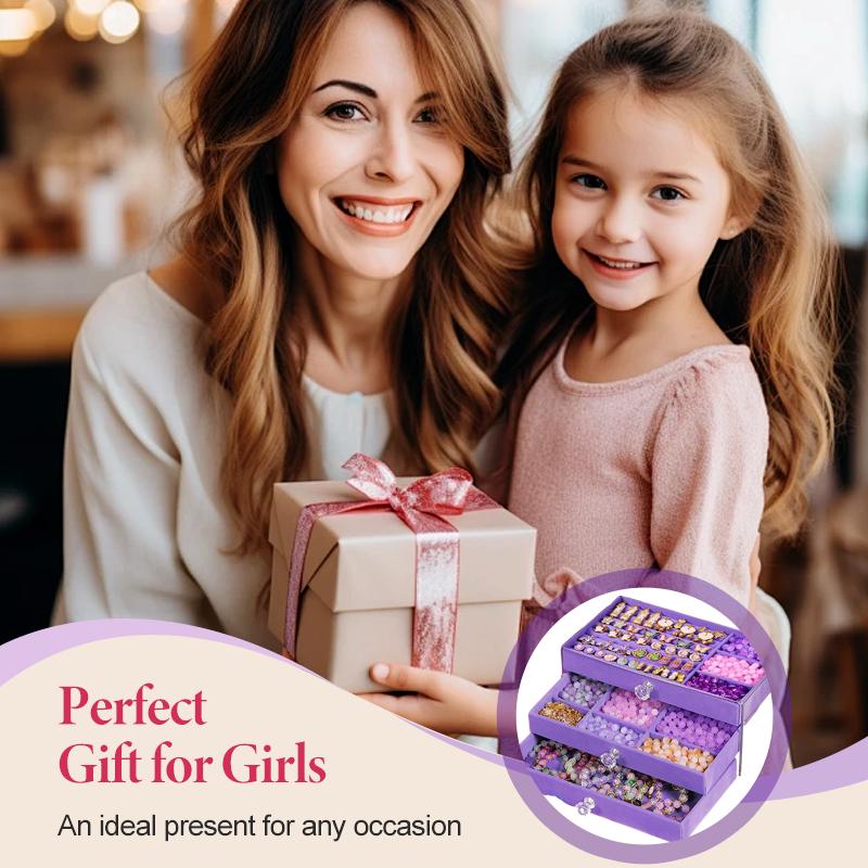 DIY Vintage Jewelry Set for Girls