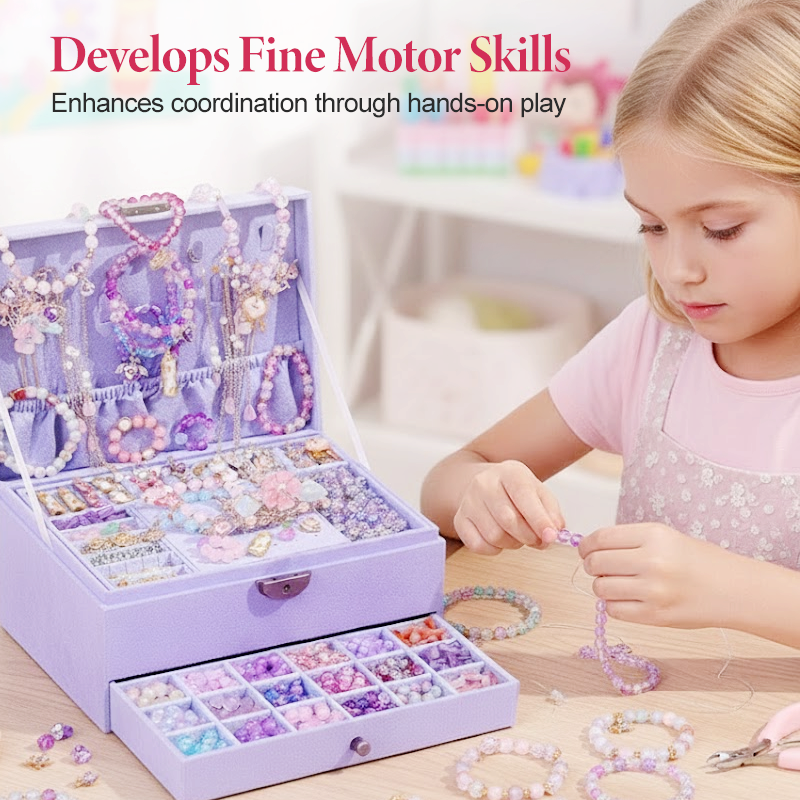 DIY Vintage Jewelry Set for Girls