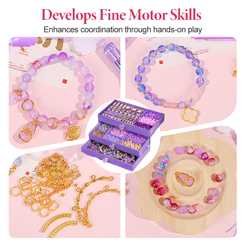 DIY Vintage Jewelry Set for Girls