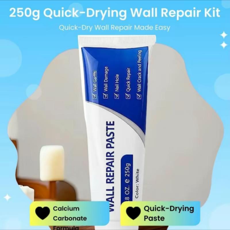 Wall Filler White - 250g - Repair Paste for Holes and Cracks