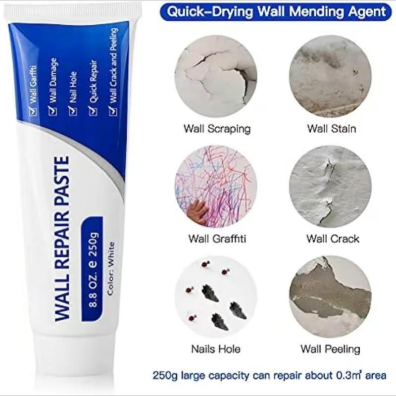 Wall Filler White - 250g - Repair Paste for Holes and Cracks