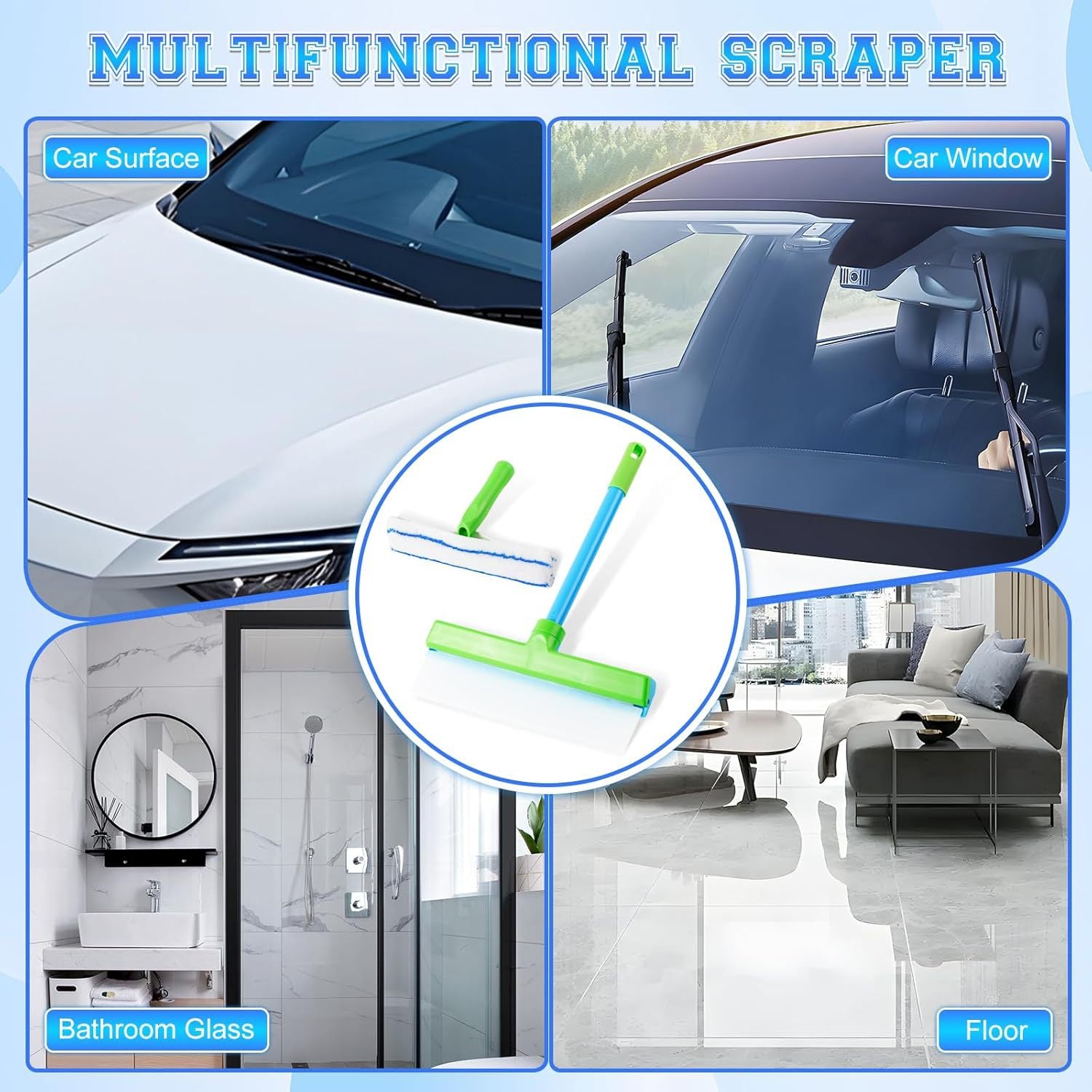 Streak-Free Wiper Blades Set - Universal - Silent & Durable