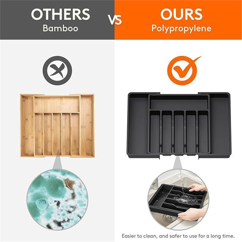 Expandable Cutlery Tray for Kitchen Drawer