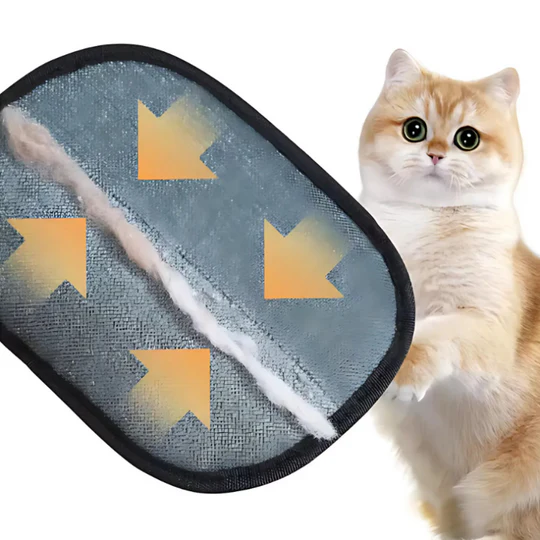 Static Pet Hair Removal Glove