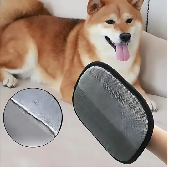 Static Pet Hair Removal Glove