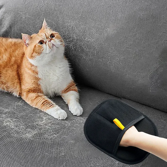 Static Pet Hair Removal Glove