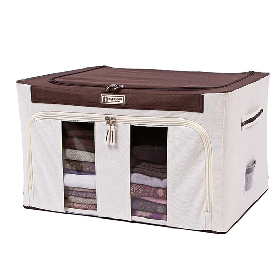 Large Clothing Storage Box with Lid