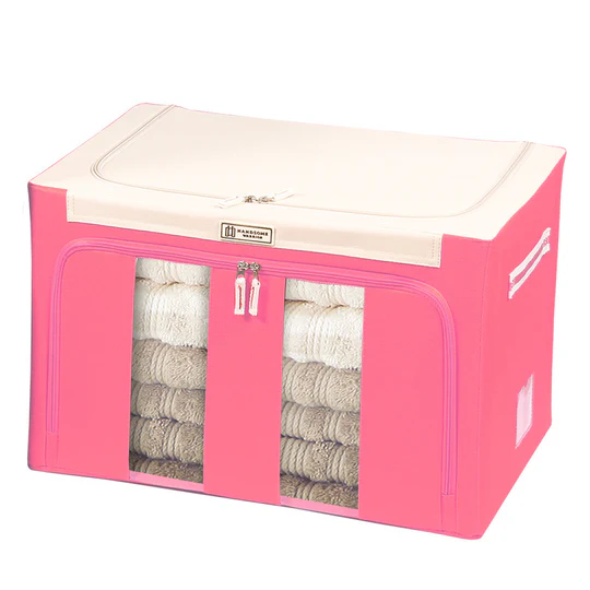 Large Clothing Storage Box with Lid
