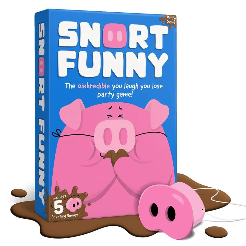 Pig Snout Party Game – The Ultimate 'Don't Laugh' Board Game