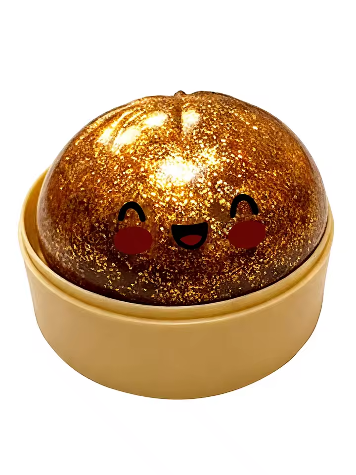 ✨ Glittery Dumpling Squishy