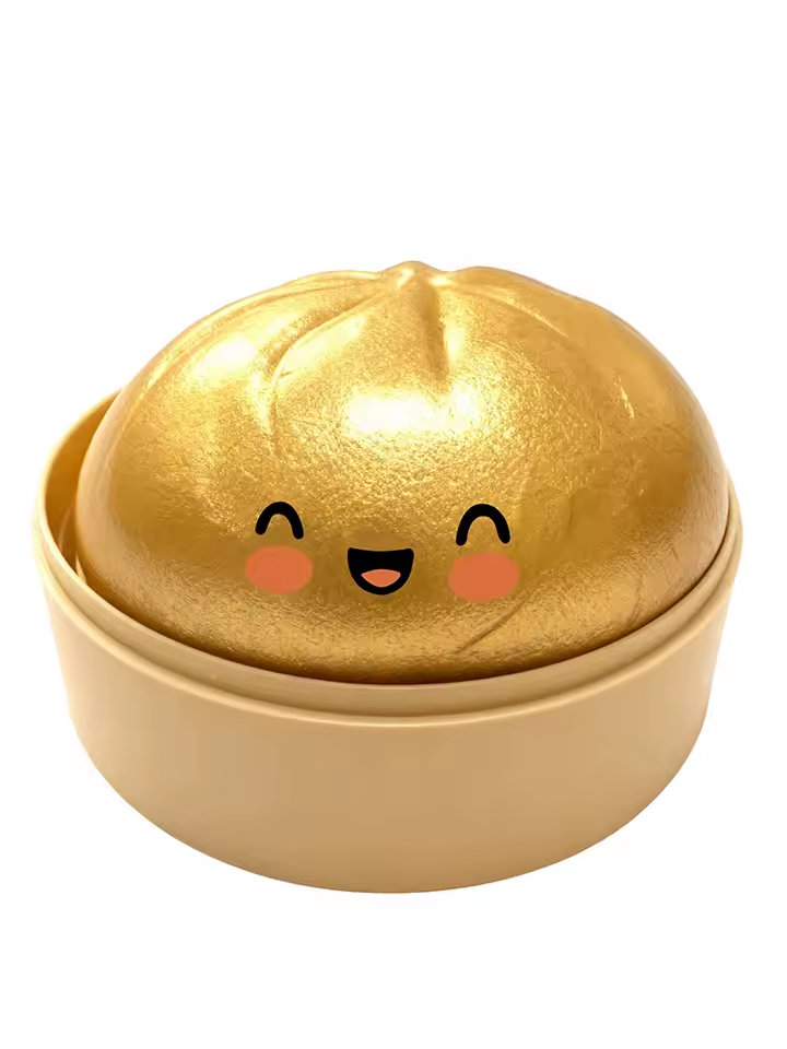 ✨ Glittery Dumpling Squishy