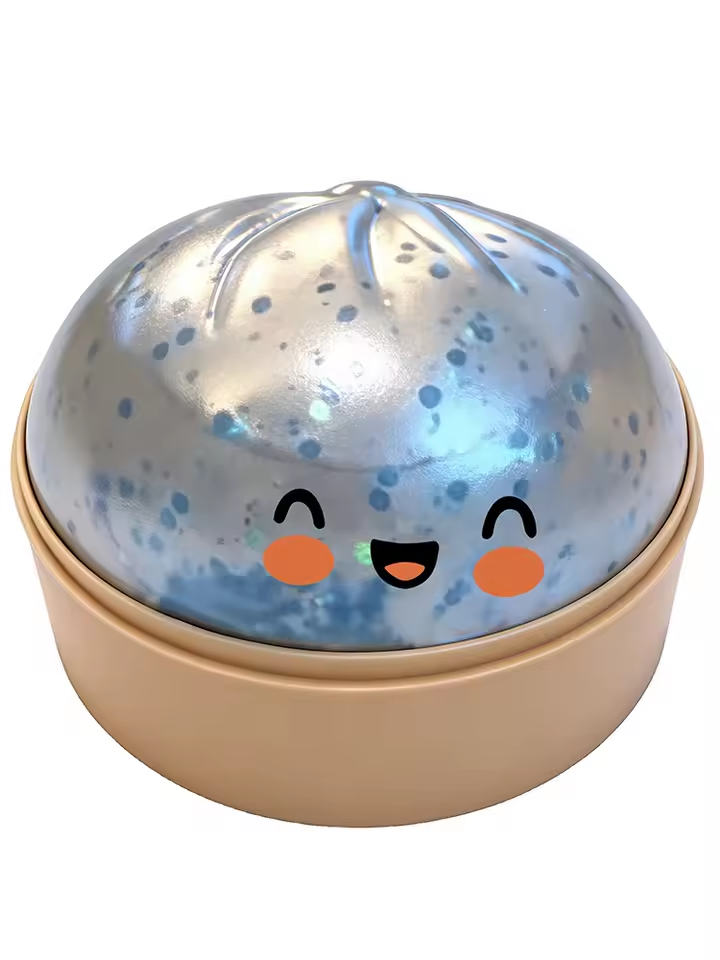 ✨ Glittery Dumpling Squishy