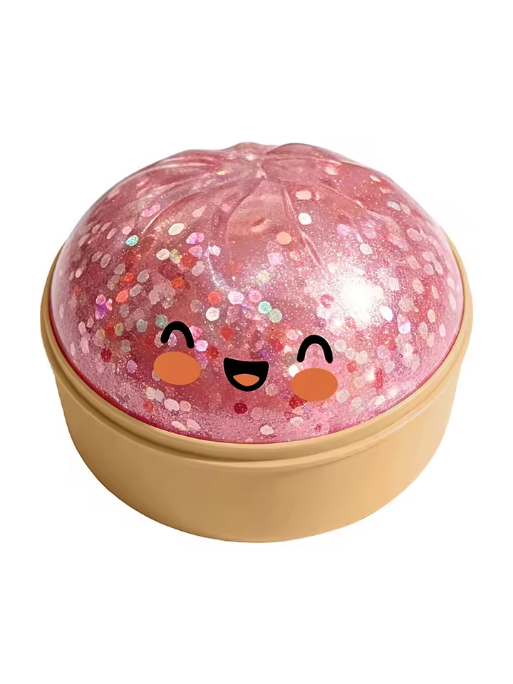 ✨ Glittery Dumpling Squishy