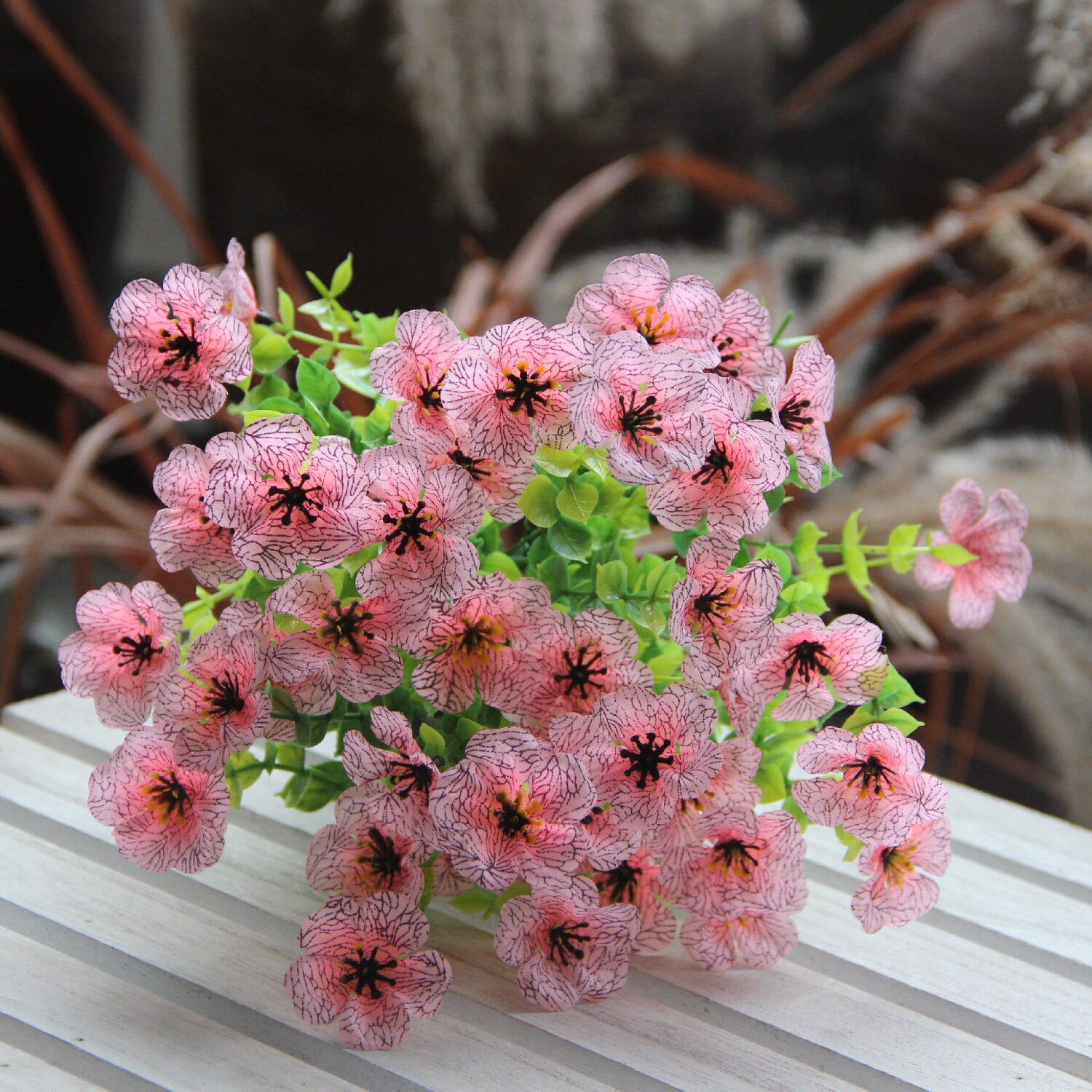 Eternal Bloom – Never-Fading Artificial Wildflowers for Outdoors(1 Set of 4 Pieces)