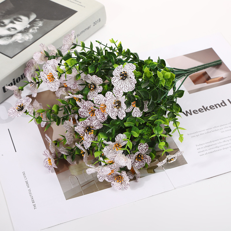 Eternal Bloom – Never-Fading Artificial Wildflowers for Outdoors(1 Set of 4 Pieces)