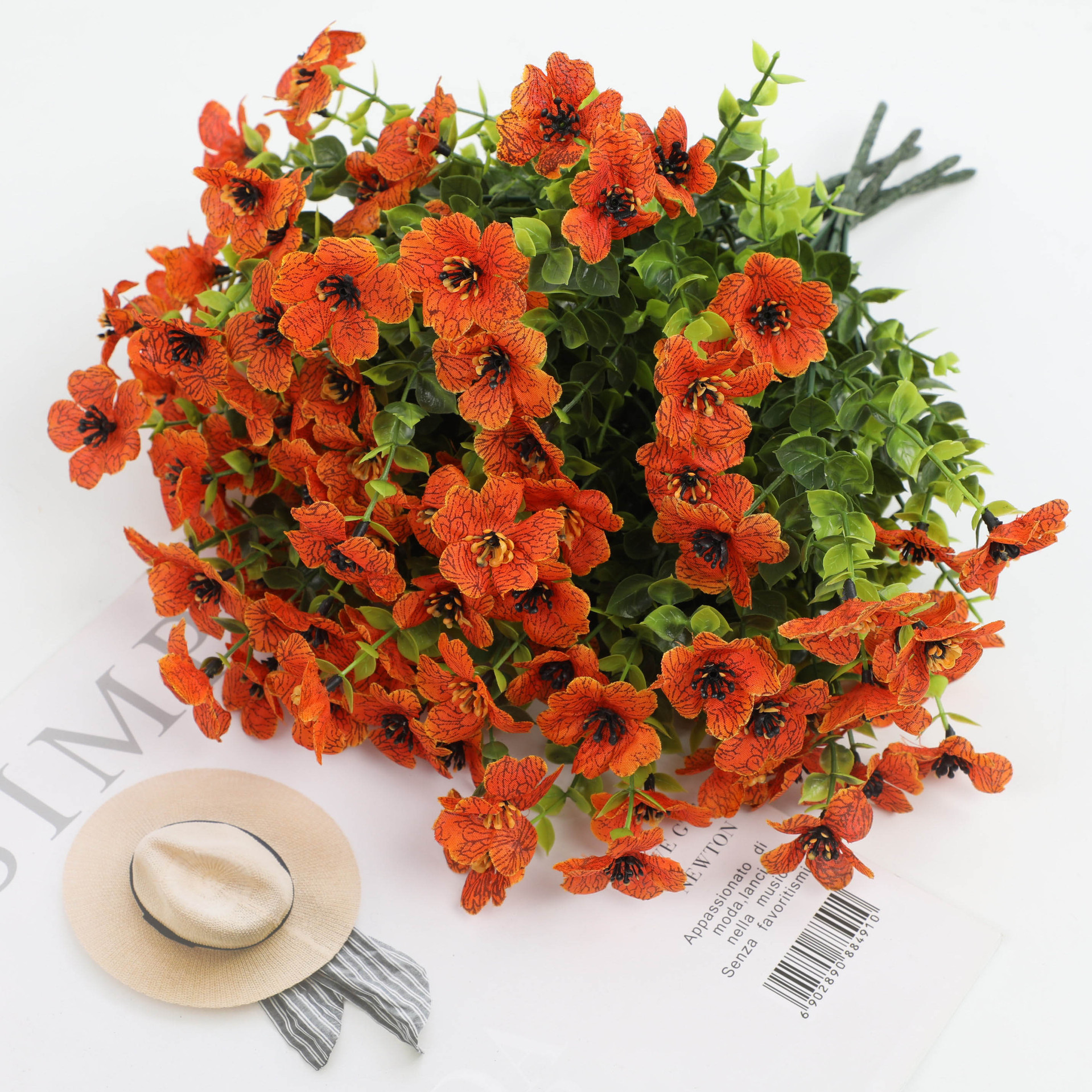 Eternal Bloom – Never-Fading Artificial Wildflowers for Outdoors(1 Set of 4 Pieces)