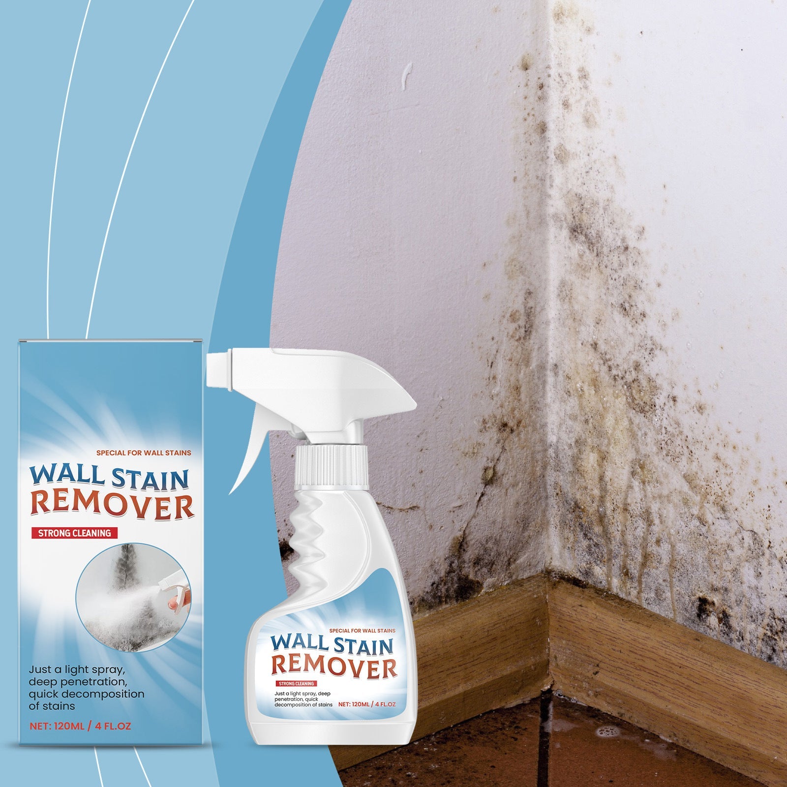 Mold Cleaner for Bathroom and Toilet