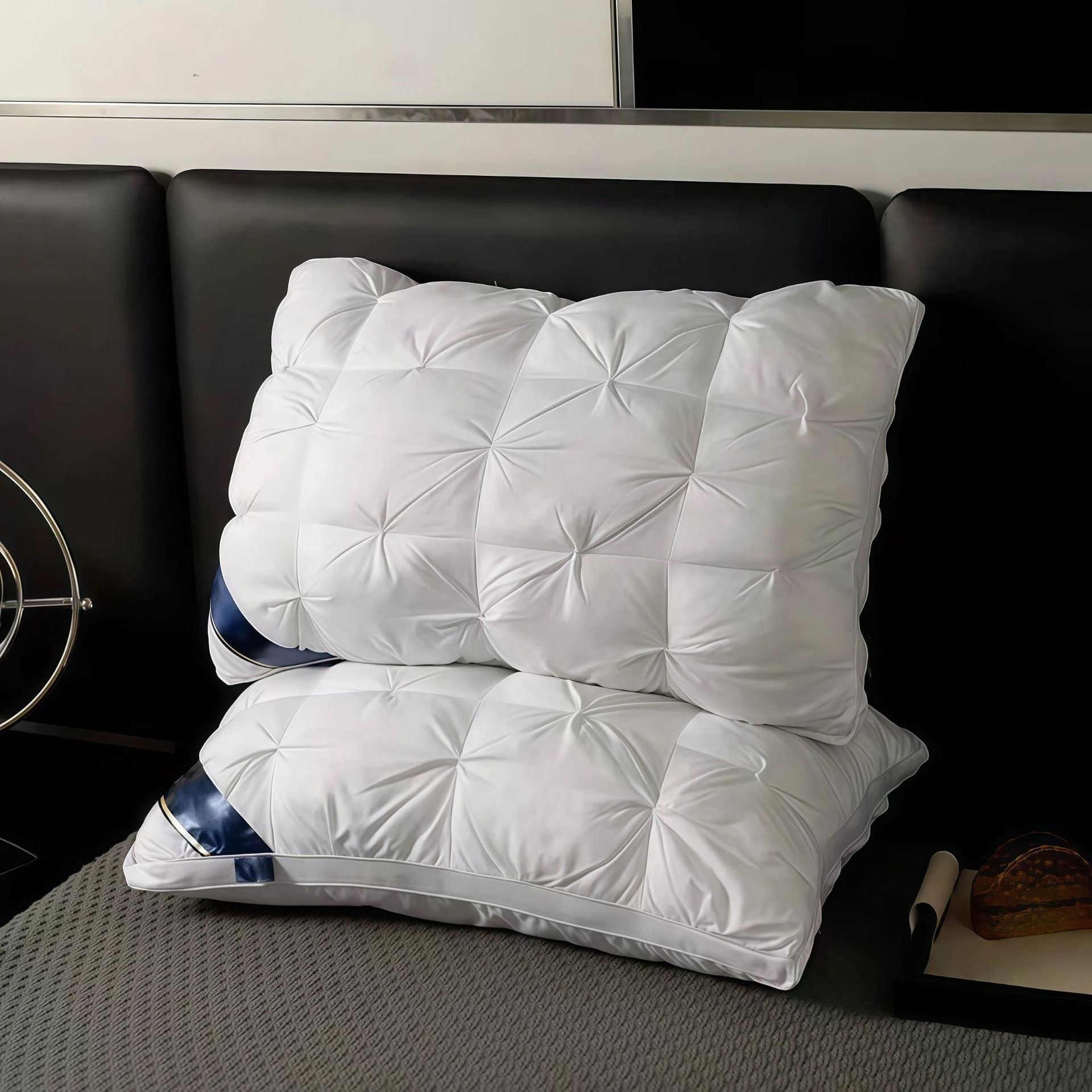 Ergonomic Neck Pillow – Breathable, Soft & with 3D Stitching Technology (1 Piece)