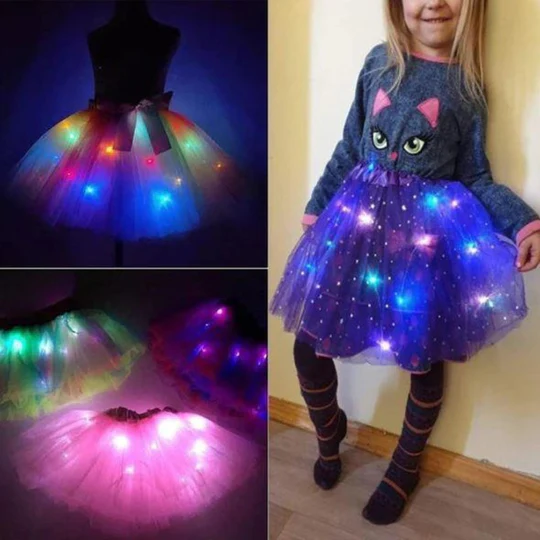 Icone™ Glowing Skirt: Elegant, Lightweight, and Flowy Light-Up Skirt