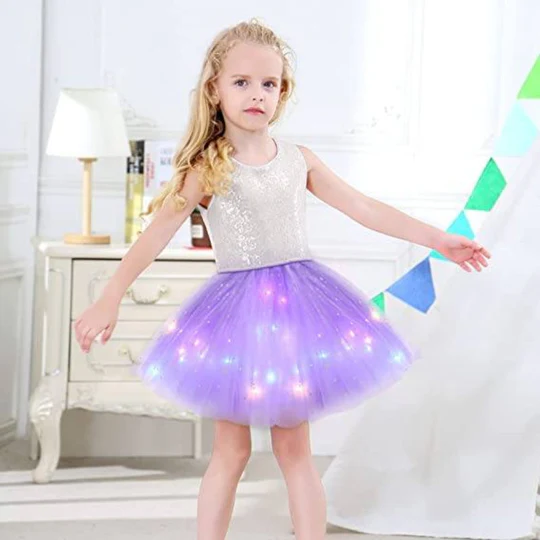 Icone™ Glowing Skirt: Elegant, Lightweight, and Flowy Light-Up Skirt
