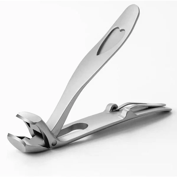 Stainless Steel Nail Clippers with Wide Jaw Opening – Easy and Precise Toenail Trimming