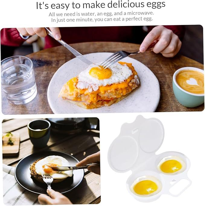 Microwave Egg Cooker with Splash-Proof Lid