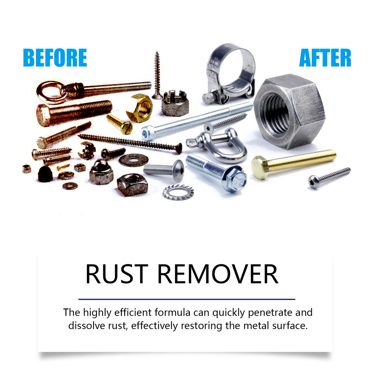 Effective Rust Remover – Metal Cleaner & Degreaser