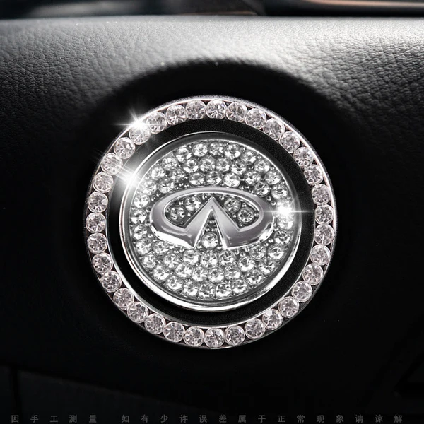 Glittering Decorative Ring for Car Start Button
