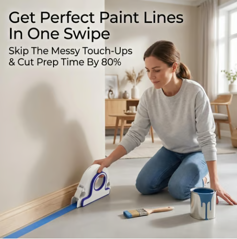 Efficient Masking Tape Dispenser for Painting
