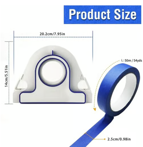 Efficient Masking Tape Dispenser for Painting