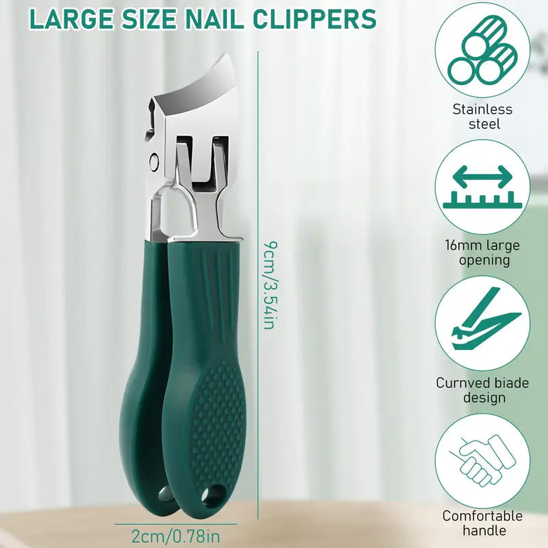 Professional Toenail Clippers for Ingrown and Thick Nails – Eagle Beak Design