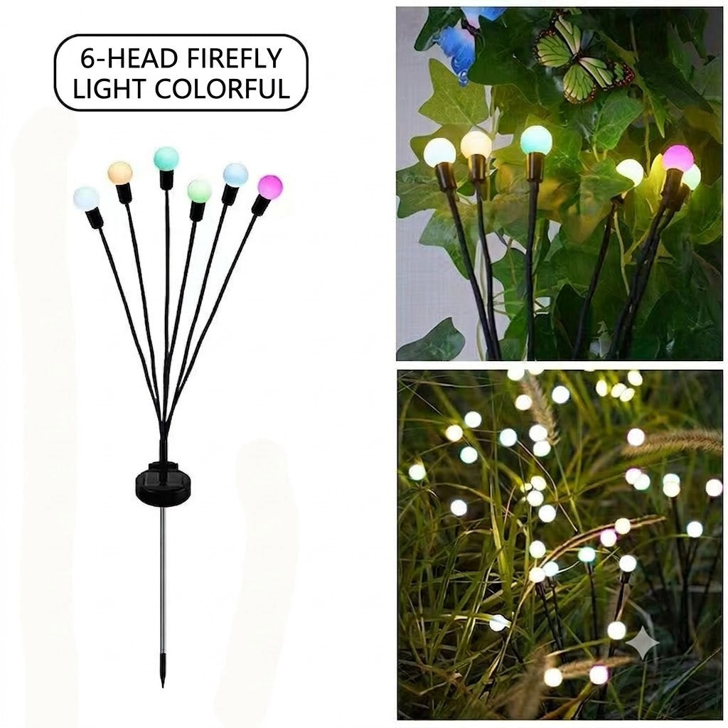 Solar Firefly Garden Lights